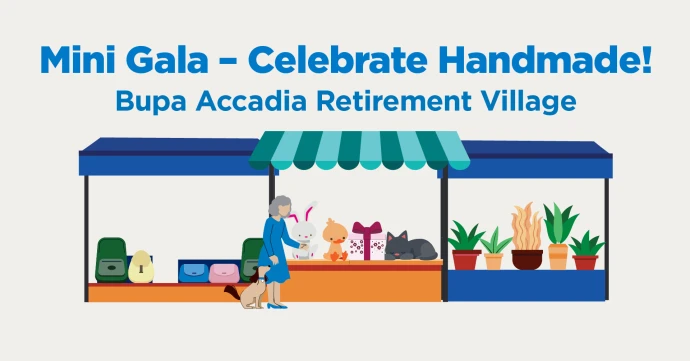 Bupa Accadia Mini Gala – Celebrate Handmade!