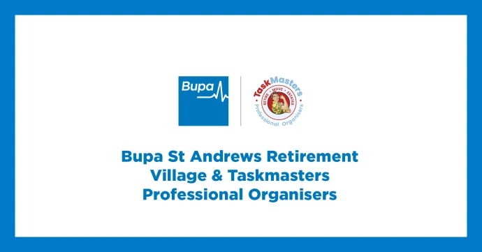 Bupa St Andrews - Downsizing & Decluttering Seminar