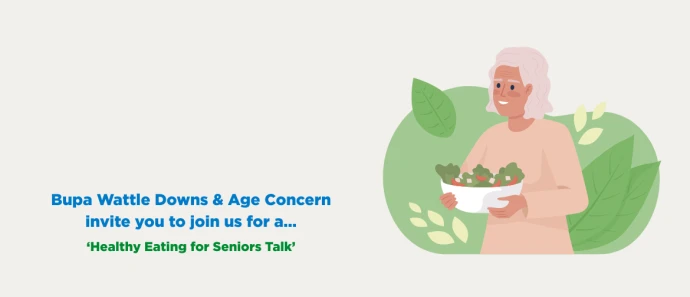 Healthy Eating for Seniors Talk