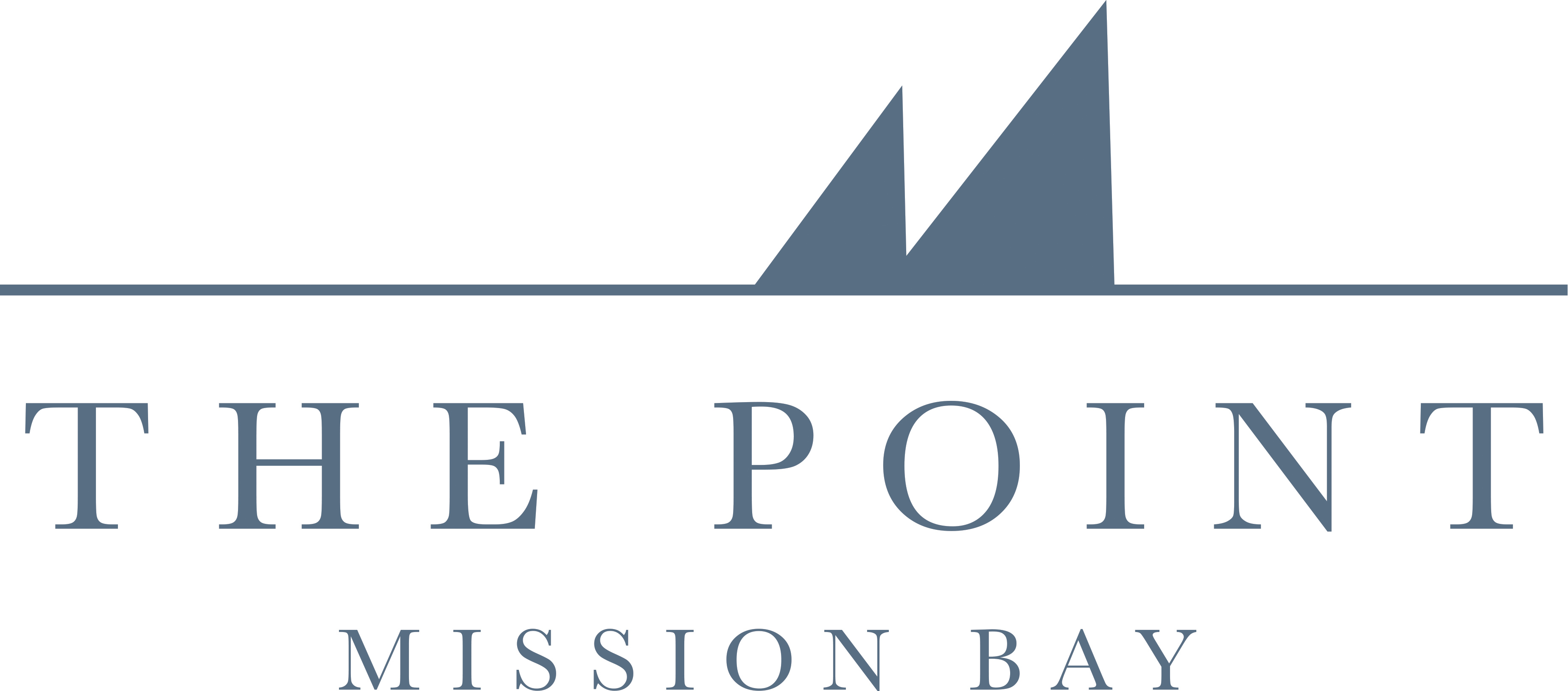 The Point Mission Bay logo