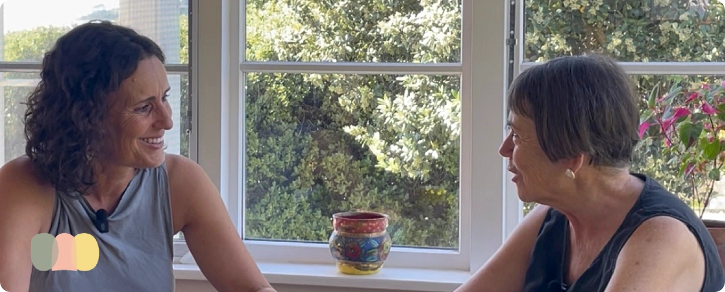 Caroline chats to Lynda about what makes a home for her.