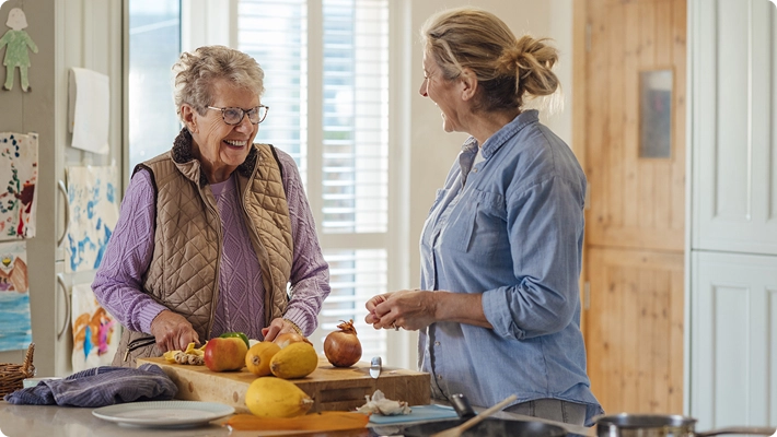 care in kitchen